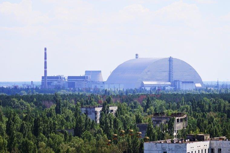 Foto över Tjernobyl