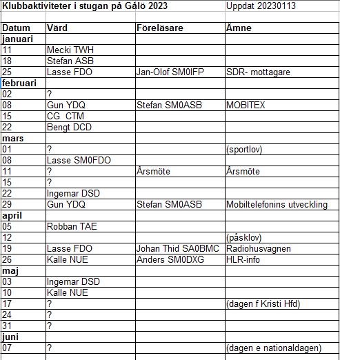 kalender ASB